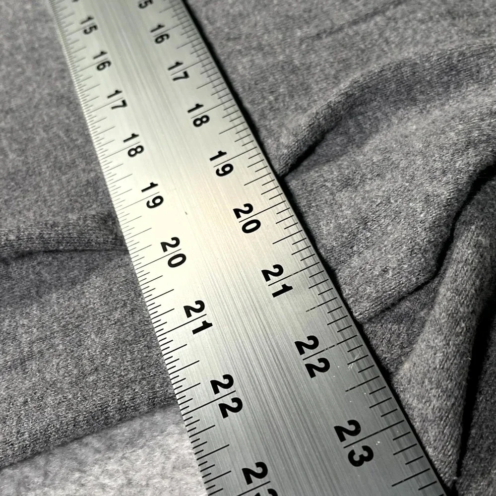 The‎ North Face Sweater Mens Large Gray Quarter Zip Cotton Pullover Mock Neck